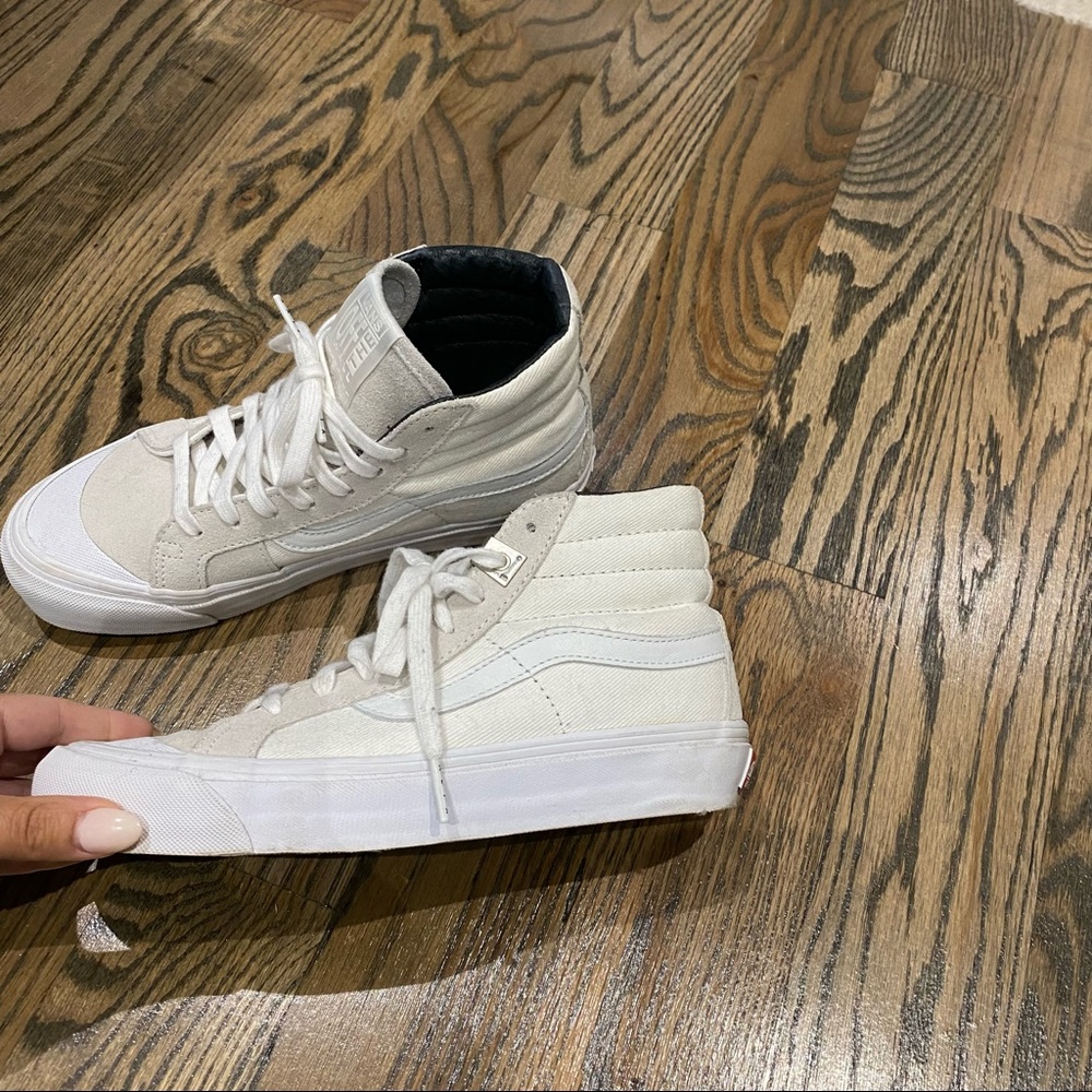 Vans X Alyx high tops - off white